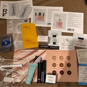 NIB Beauty Sample Lot - Mixed Skincare & Makeup Samples